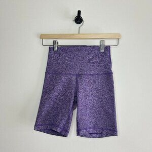 Aritzia TNA Action Cozy Fig Purple Biker Shorts sz XS